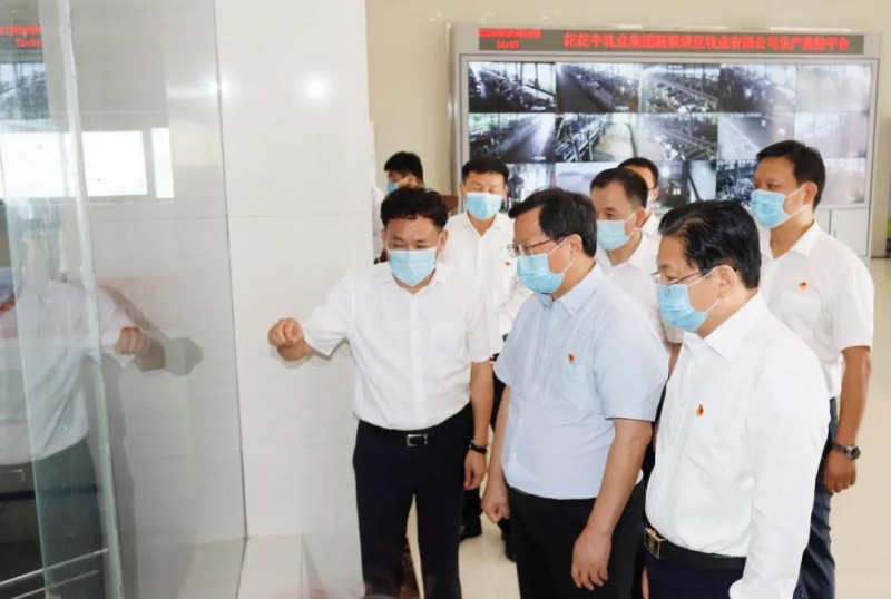 快訊 | 河南省委常委、省紀(jì)委書(shū)記、省監(jiān)委主任任正曉蒞臨花花牛乳業(yè)集團(tuán)新蔡瑞亞牧場(chǎng)調(diào)研